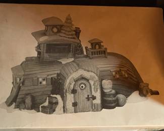 Large Dept.56 Christmas Village Collection Of Buildings, Figurines, & Accessories