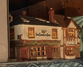 Large Dept.56 Christmas Village Collection Of Buildings, Figurines, & Accessories