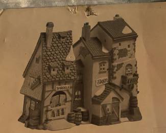 Large Dept.56 Christmas Village Collection Of Buildings, Figurines, & Accessories