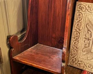 Doll Wooden Corner Chair