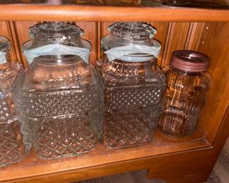 Glass Jars W/ Lids