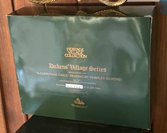 Large Dept.56 Christmas Village Collection Of Buildings, Figurines, & Accessories