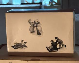 Large Dept.56 Christmas Village Collection Of Buildings, Figurines, & Accessories