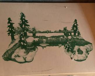 Large Dept.56 Christmas Village Collection Of Buildings, Figurines, & Accessories