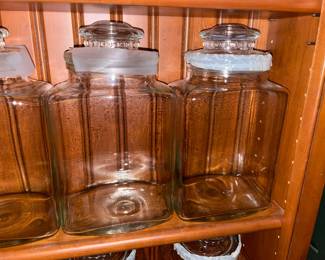 Glass Jars W/ Lids
