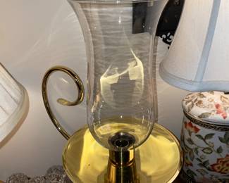 Oversized Brass Candle Lantern