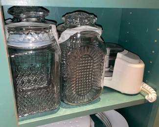 Glass Jars W/ Lids