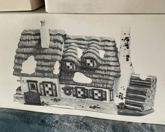 Large Dept.56 Christmas Village Collection Of Buildings, Figurines, & Accessories