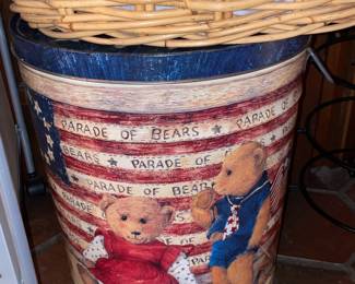 Teddy Bear Tin