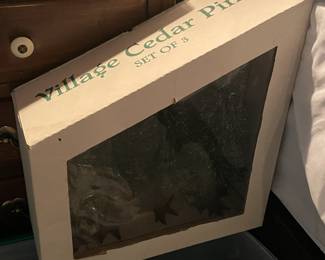 Large Dept.56 Christmas Village Collection Of Buildings, Figurines, & Accessories