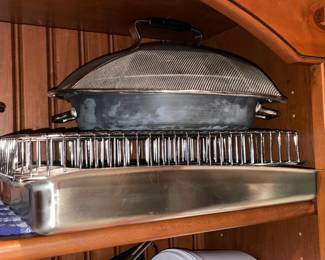 Stainless Steel Pans W/ Strainer