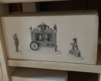 Large Dept.56 Christmas Village Collection Of Buildings, Figurines, & Accessories