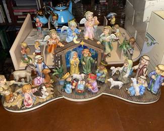 Large Multi-Piece Hummel Nativity Set W/ Boxes
