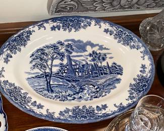 Blue & White Plates