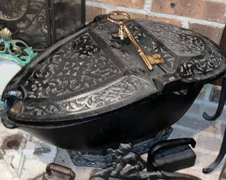 Cast Iron Coal Scuttle