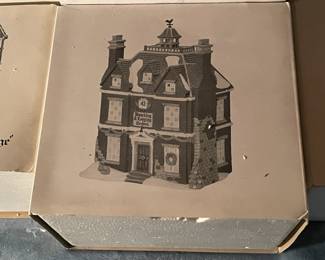 Large Dept.56 Christmas Village Collection Of Buildings, Figurines, & Accessories