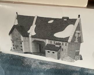 Large Dept.56 Christmas Village Collection Of Buildings, Figurines, & Accessories