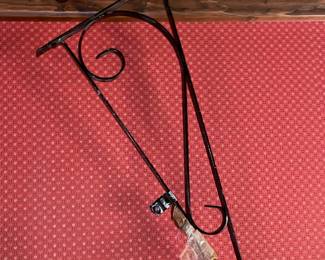 Cast Iron Wall Mounted Sign Holder