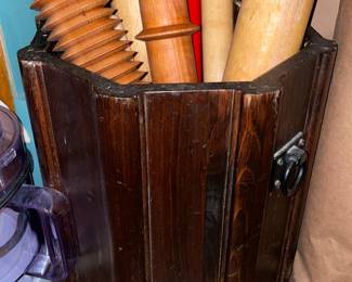 Wooden Open Storage Box