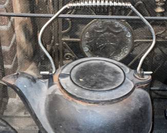 Cast Iron Teapot