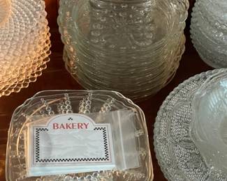 Assorted Crystal & Vintage Pressed Glass