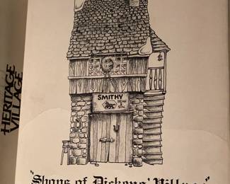 Large Dept.56 Christmas Village Collection Of Buildings, Figurines, & Accessories