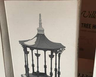 Large Dept.56 Christmas Village Collection Of Buildings, Figurines, & Accessories