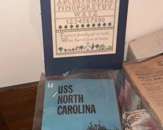 Vintage USS North Carolina Book