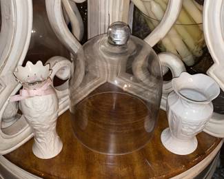Lenox Vases & Clear Dome