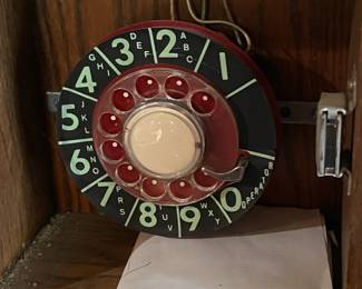 Genuine Antique Wall Telephone