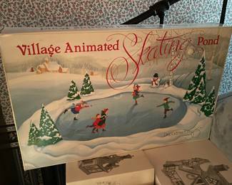 Large Dept.56 Christmas Village Collection Of Buildings, Figurines, & Accessories