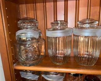 Glass Jars W/ Lids