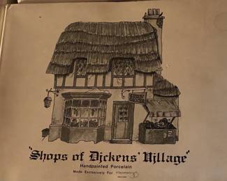 Large Dept.56 Christmas Village Collection Of Buildings, Figurines, & Accessories