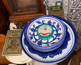 Blue & White Bowl Set