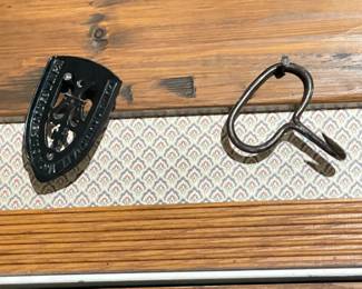 Wall & Ceiling Hanging Gadgets, Tools, & Assorted Antiques