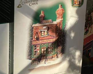 Large Dept.56 Christmas Village Collection Of Buildings, Figurines, & Accessories