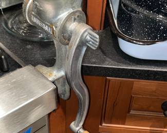 Countertop Mounted Meat Grinder