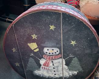 Christmas Wooden Storage Box