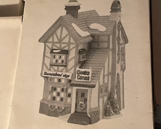 Large Dept.56 Christmas Village Collection Of Buildings, Figurines, & Accessories