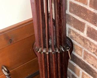 Antique Wooden Towel Dryer