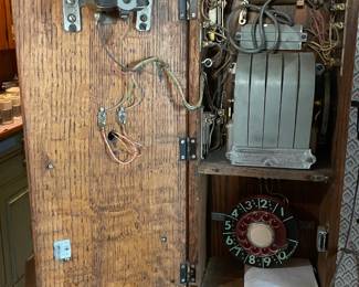 Genuine Antique Wall Telephone