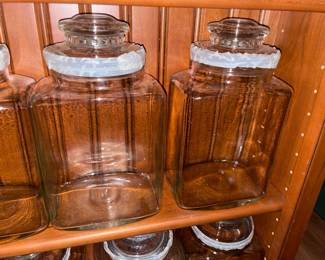 Glass Jars W/ Lids