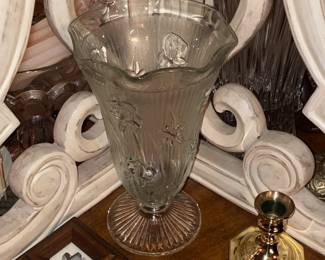 Vintage Clear Vase