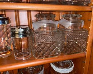 Glass Jars W/ Lids