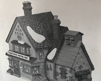 Large Dept.56 Christmas Village Collection Of Buildings, Figurines, & Accessories