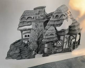 Large Dept.56 Christmas Village Collection Of Buildings, Figurines, & Accessories