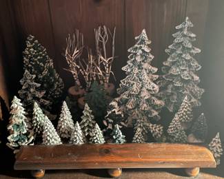 Large Dept.56 Christmas Village Collection Of Buildings, Figurines, & Accessories