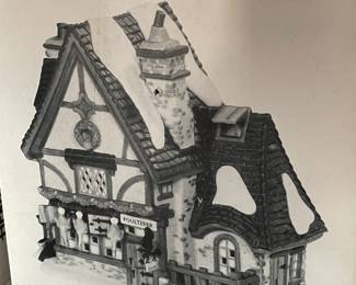 Large Dept.56 Christmas Village Collection Of Buildings, Figurines, & Accessories