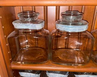 Glass Jars W/ Lids