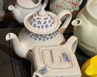 Teapot, Creamer, & Pitcher Collection